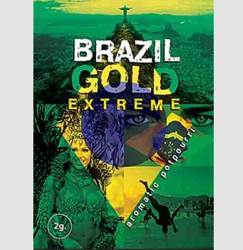 Brazil Gold Extreme Herbal Incense 2g